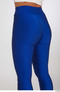 Zuzu Sweet blue leggings buttock dressed sports thigh 0002.jpg